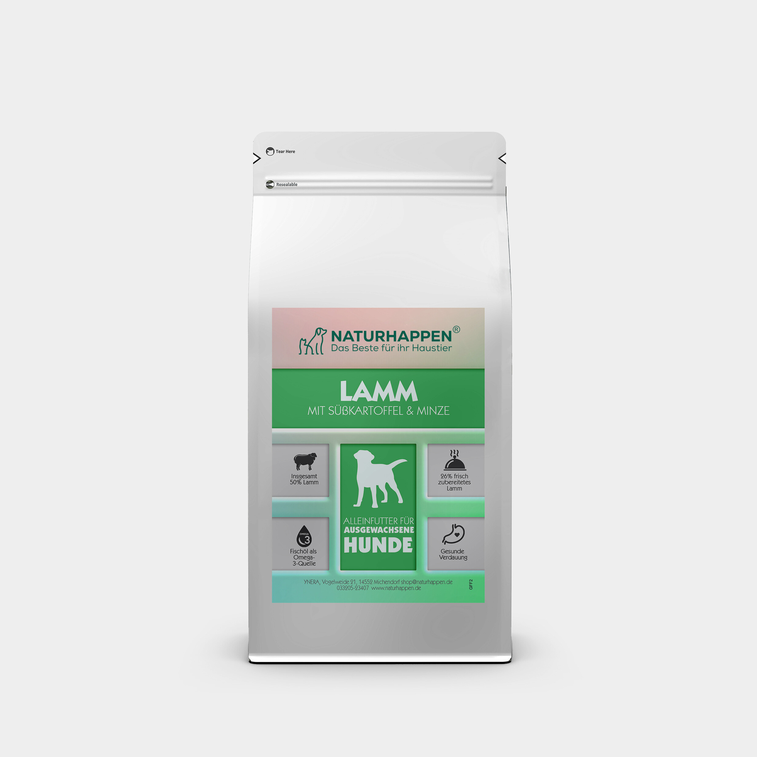 LAMM mit Süßkartoffel und Minze