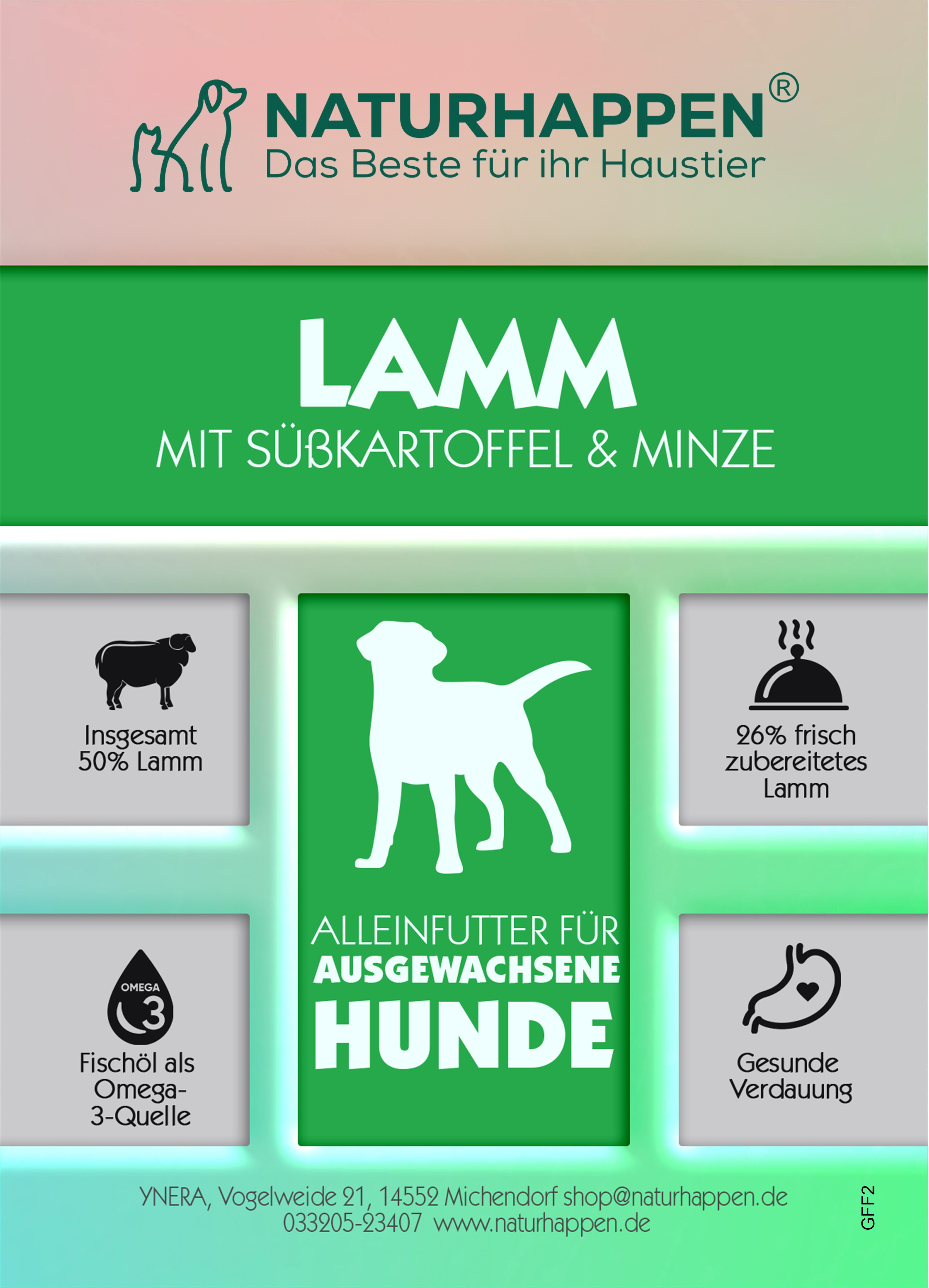 LAMM mit Süßkartoffel und Minze